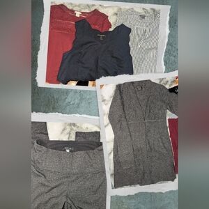 J. Crew Charcoal Gray Open Cardigan